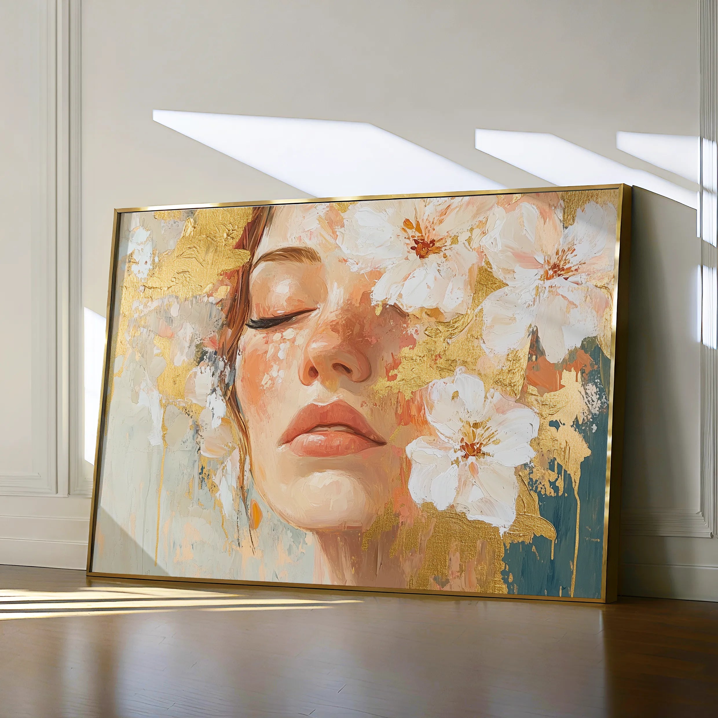 Portrait Canvas Wall Art WAD136-P 90 x 60 cm / Stretched on hidden frame
