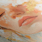 Portrait 136 Canvas Art 90 x 60 cm / Stretched on hidden frame