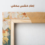 Portrait 136 Canvas Art 90 x 60 cm / Stretched on hidden frame