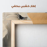 Floral Canvas Wall Art WAD1362-F 80 x 80 cm / Stretched on hidden frame