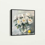 Floral Canvas Wall Art WAD1364-F 80 x 80 cm / Stretched on hidden frame