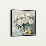 Floral Canvas Wall Art WAD1364-F 80 x 80 cm / Stretched on hidden frame