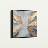 Abstract 1366 Canvas Art 60 x 60 cm / Stretched on hidden frame