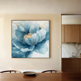 Floral Canvas Wall Art WAD1369-F 80 x 80 cm / Stretched on hidden frame
