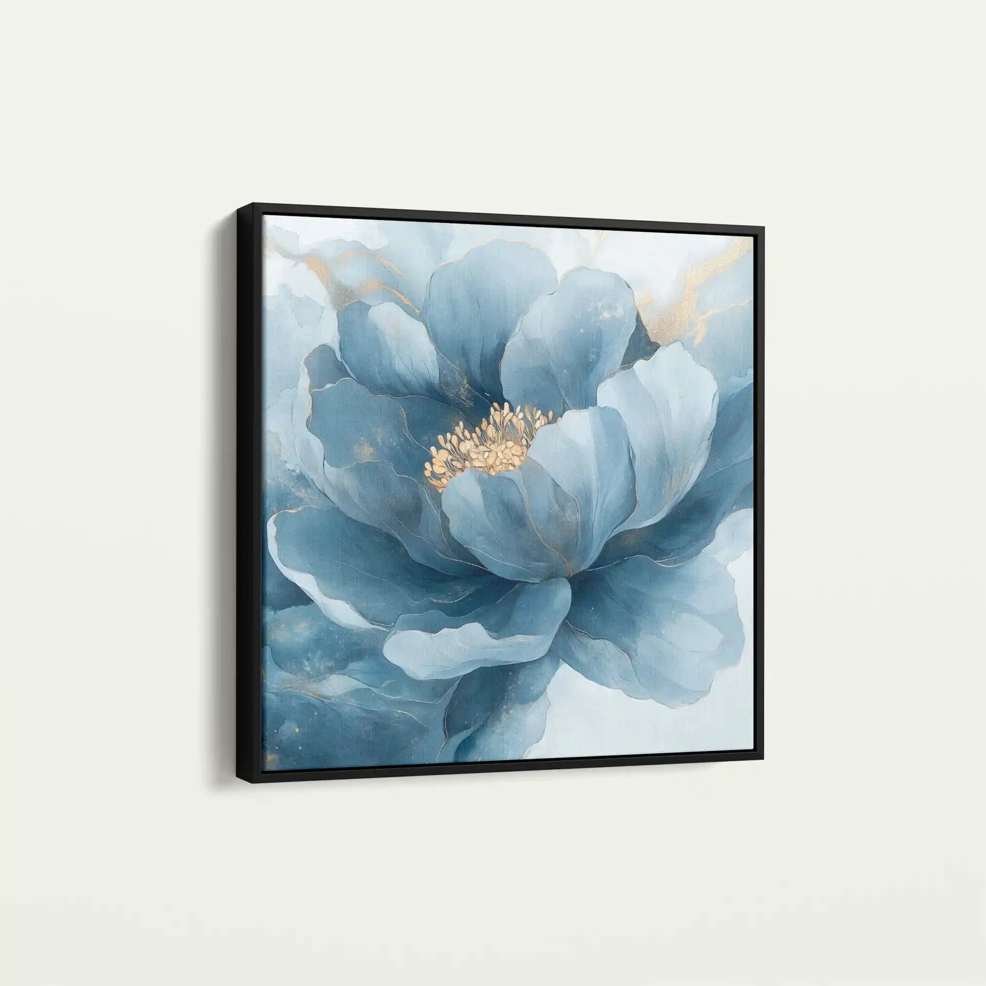 Floral Canvas Wall Art WAD1369-F 80 x 80 cm / Stretched on hidden frame