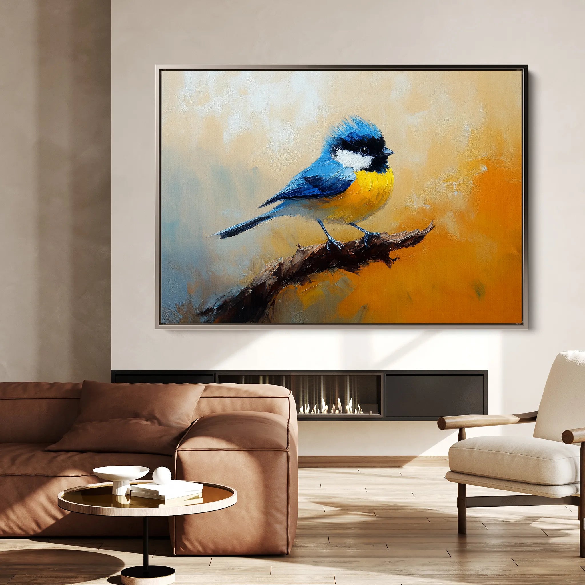Animals Canvas Wall Art WAD137-AN 90 x 60 cm / Stretched on hidden frame