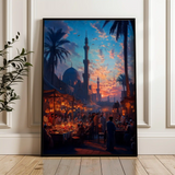 Orientalist 137 Canvas Art 90 x 60 cm / Stretched on hidden frame