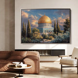Palestine 137 Canvas Art 60 x 40 cm / Stretched on hidden frame