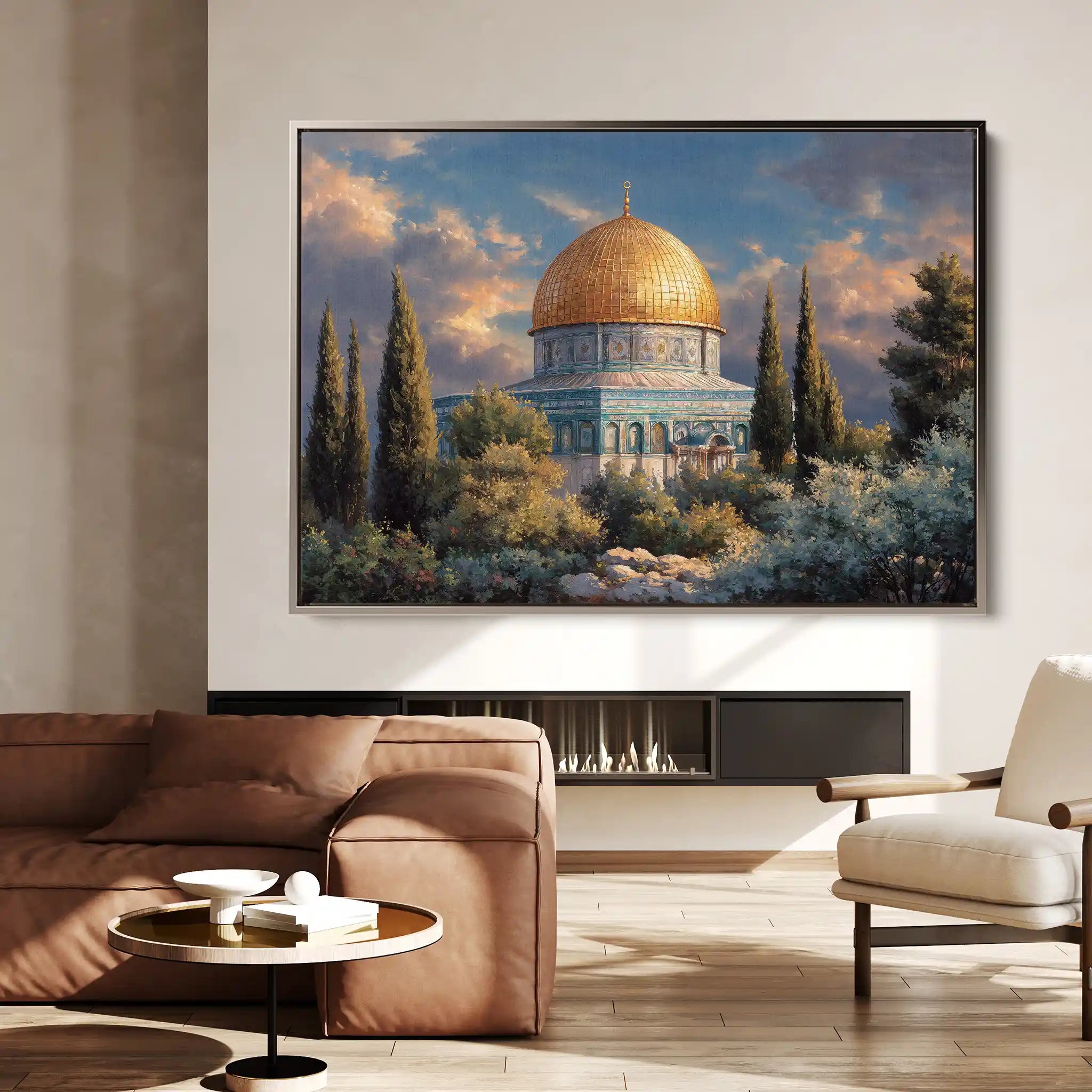 Palestine 137 Canvas Art 60 x 40 cm / Stretched on hidden frame