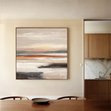 Abstract 1374 Canvas Art 60 x 60 cm / Stretched on hidden frame