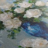 Floral Canvas Wall Art WAD1377-F 80 x 80 cm / Stretched on hidden frame