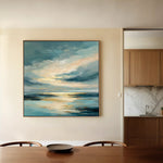 Abstract 1378 Canvas Art 60 x 60 cm / Stretched on hidden frame