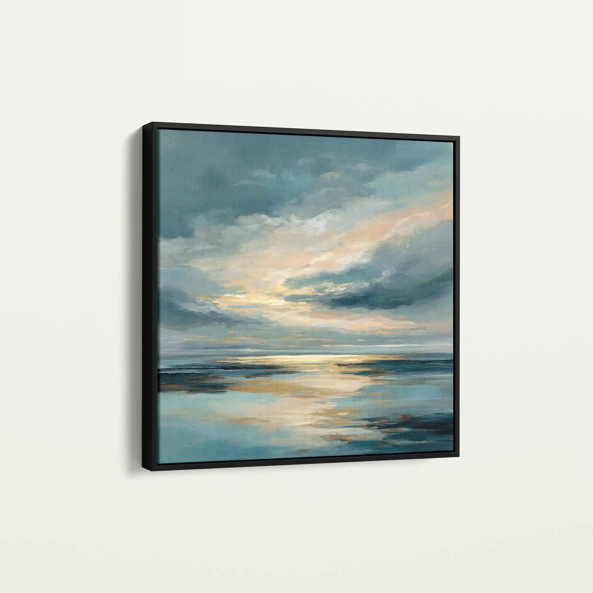 Abstract 1378 Canvas Art 60 x 60 cm / Stretched on hidden frame