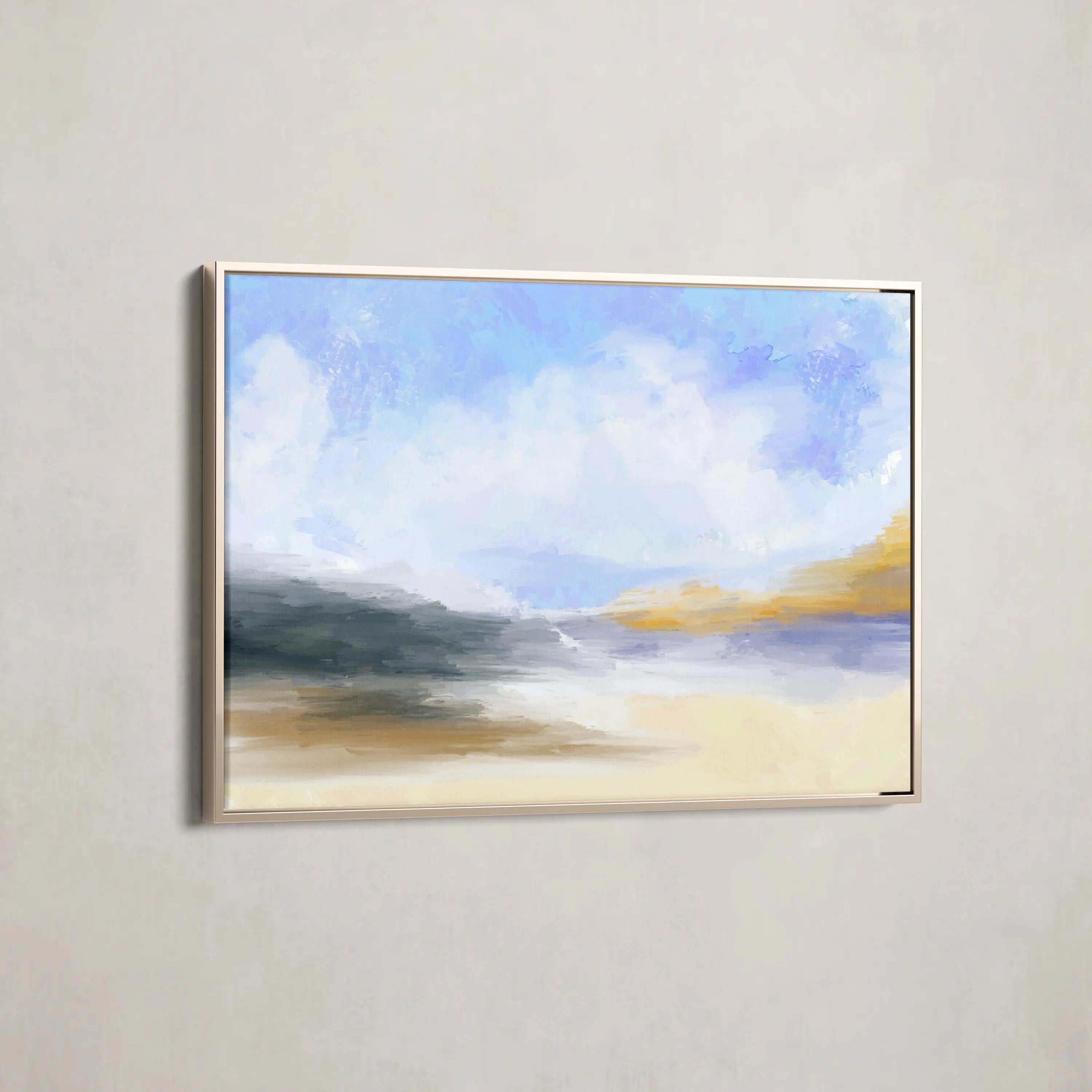 Abstract Canvas Wall Art WAD138-A 90 x 60 cm / Stretched on hidden frame