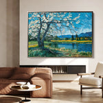 Floral Canvas Wall Art WAD138-F 90 x 60 cm / Stretched on hidden frame