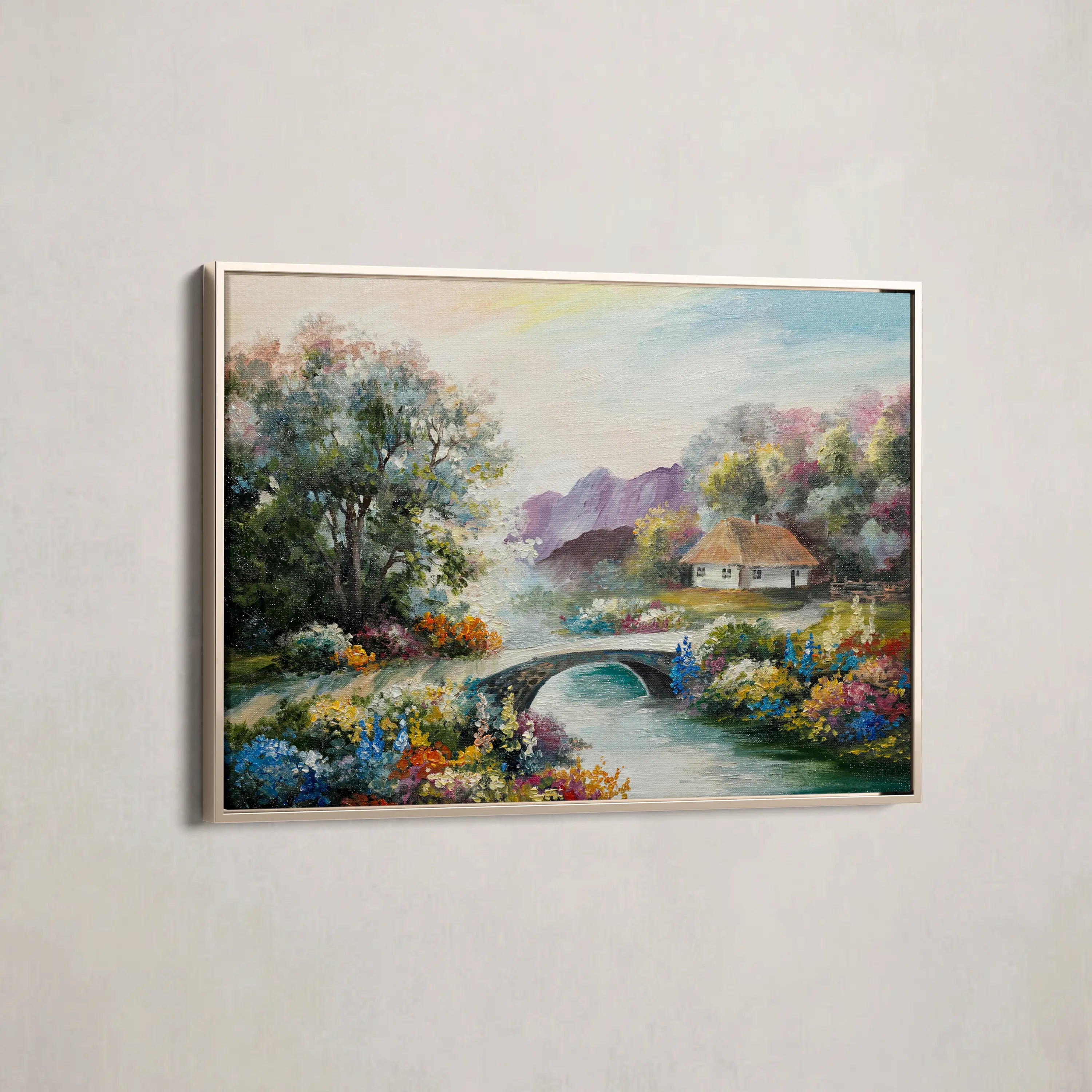 Landscape Canvas Wall Art WAD138-L 90 x 60 cm / Stretched on hidden frame