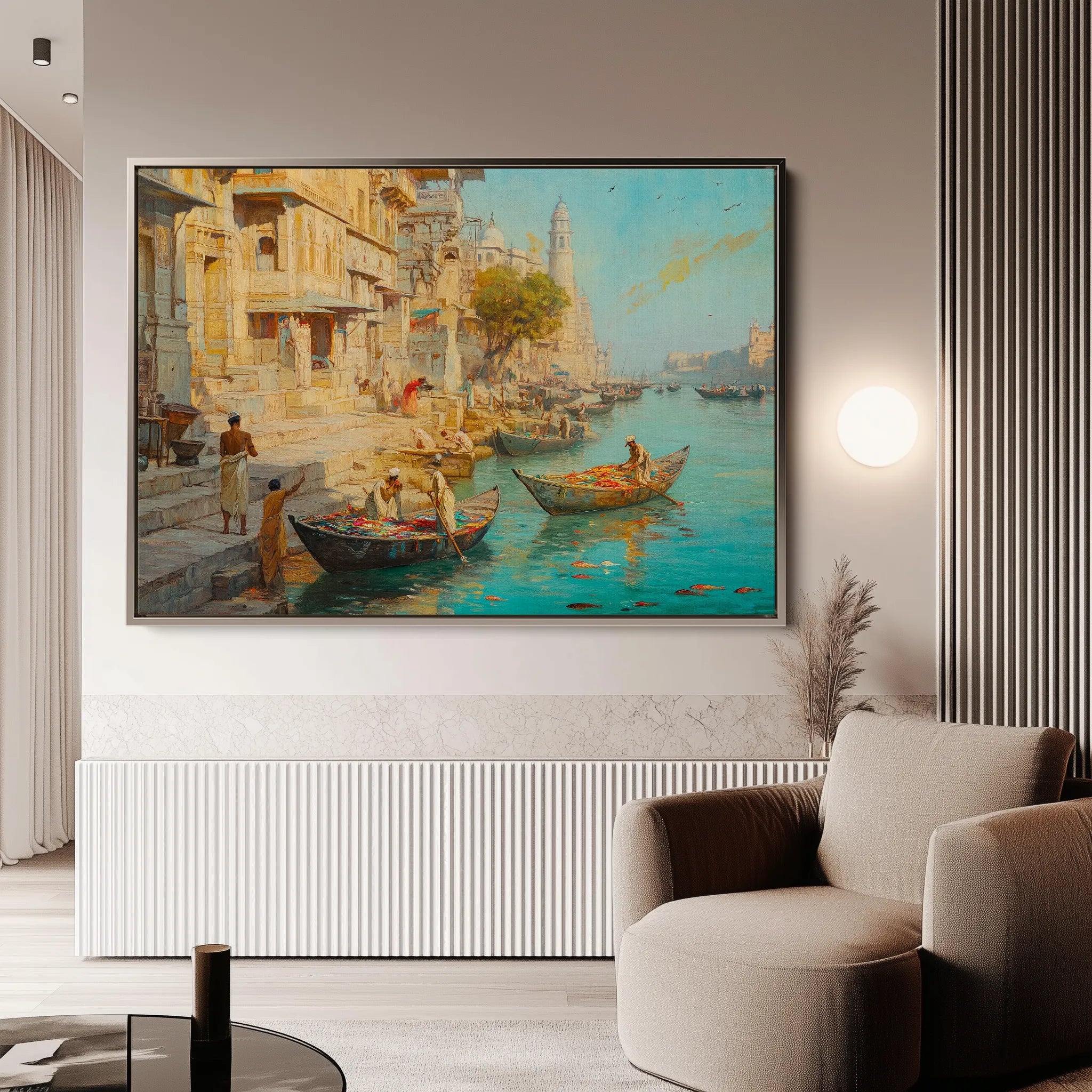 Orientalist Canvas Wall Art WAD138-OR 90 x 60 cm / Stretched on hidden frame
