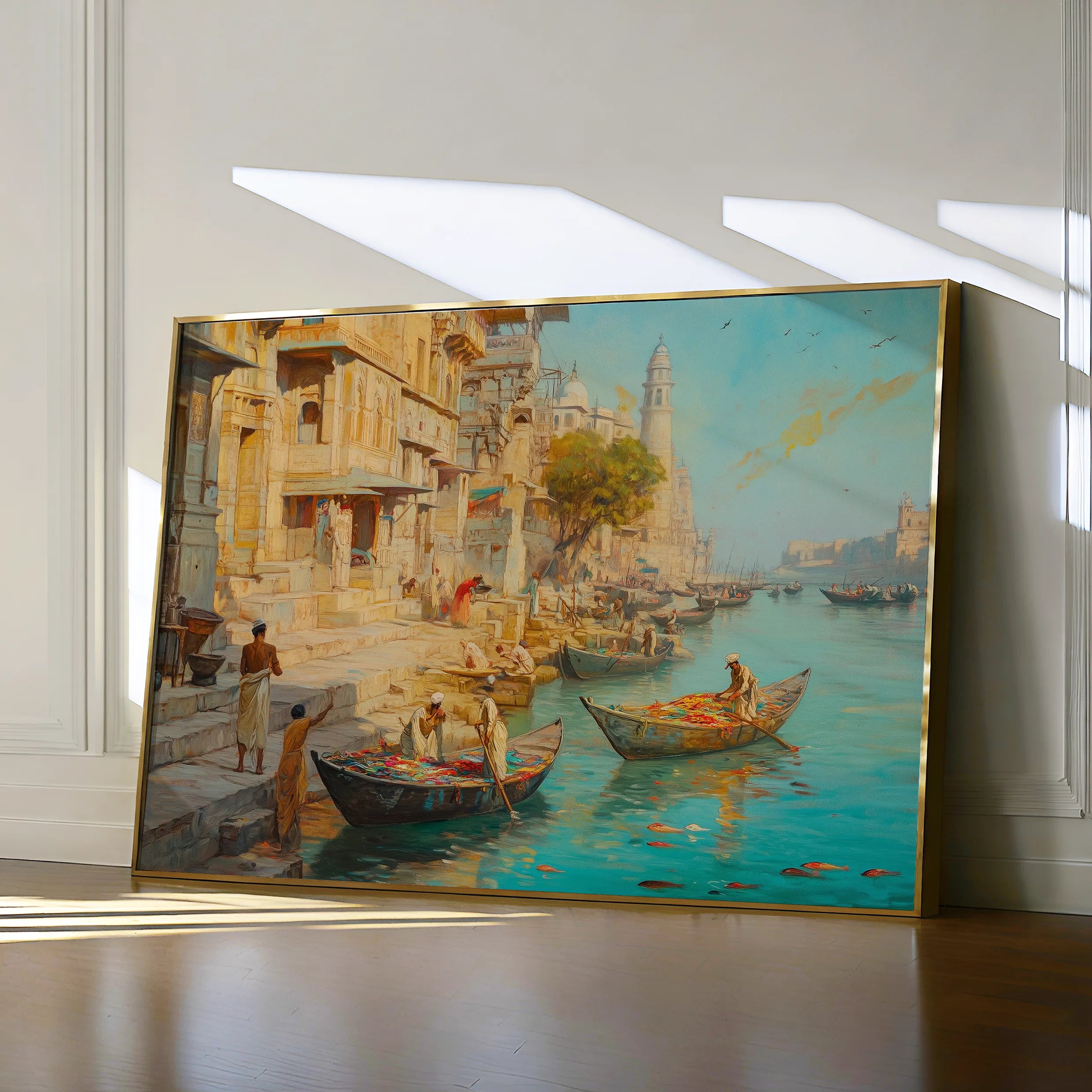 Orientalist Canvas Wall Art WAD138-OR 90 x 60 cm / Stretched on hidden frame