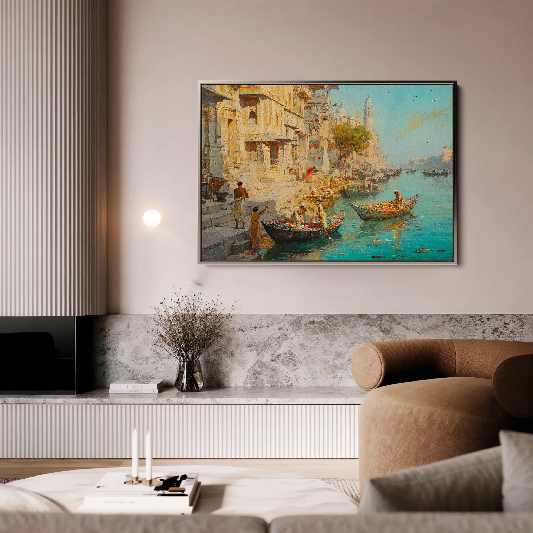 Orientalist Canvas Wall Art WAD138-OR 90 x 60 cm / Stretched on hidden frame