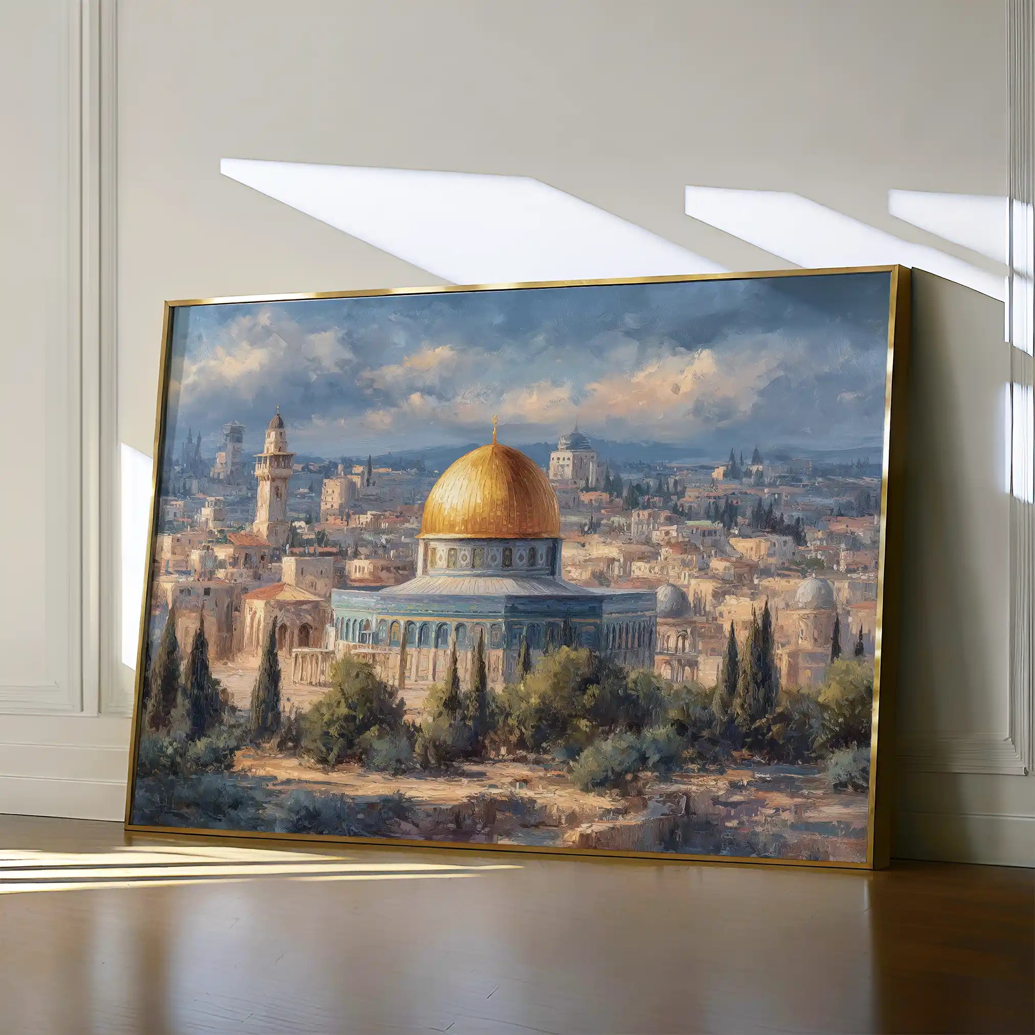 Palestine 138 Canvas Art 60 x 40 cm / Stretched on hidden frame