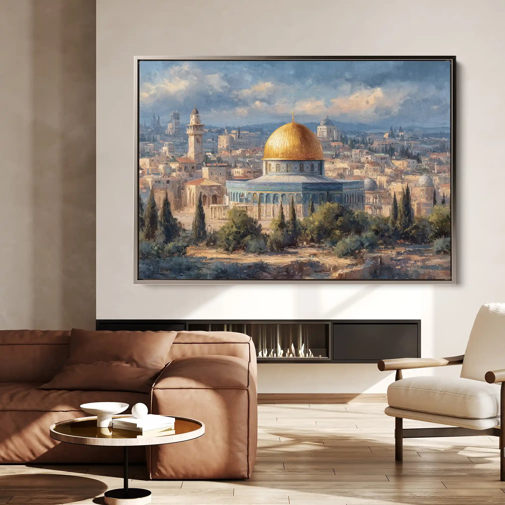 Palestine 138 Canvas Art 60 x 40 cm / Stretched on hidden frame