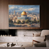 Palestine 138 Canvas Art 60 x 40 cm / Stretched on hidden frame