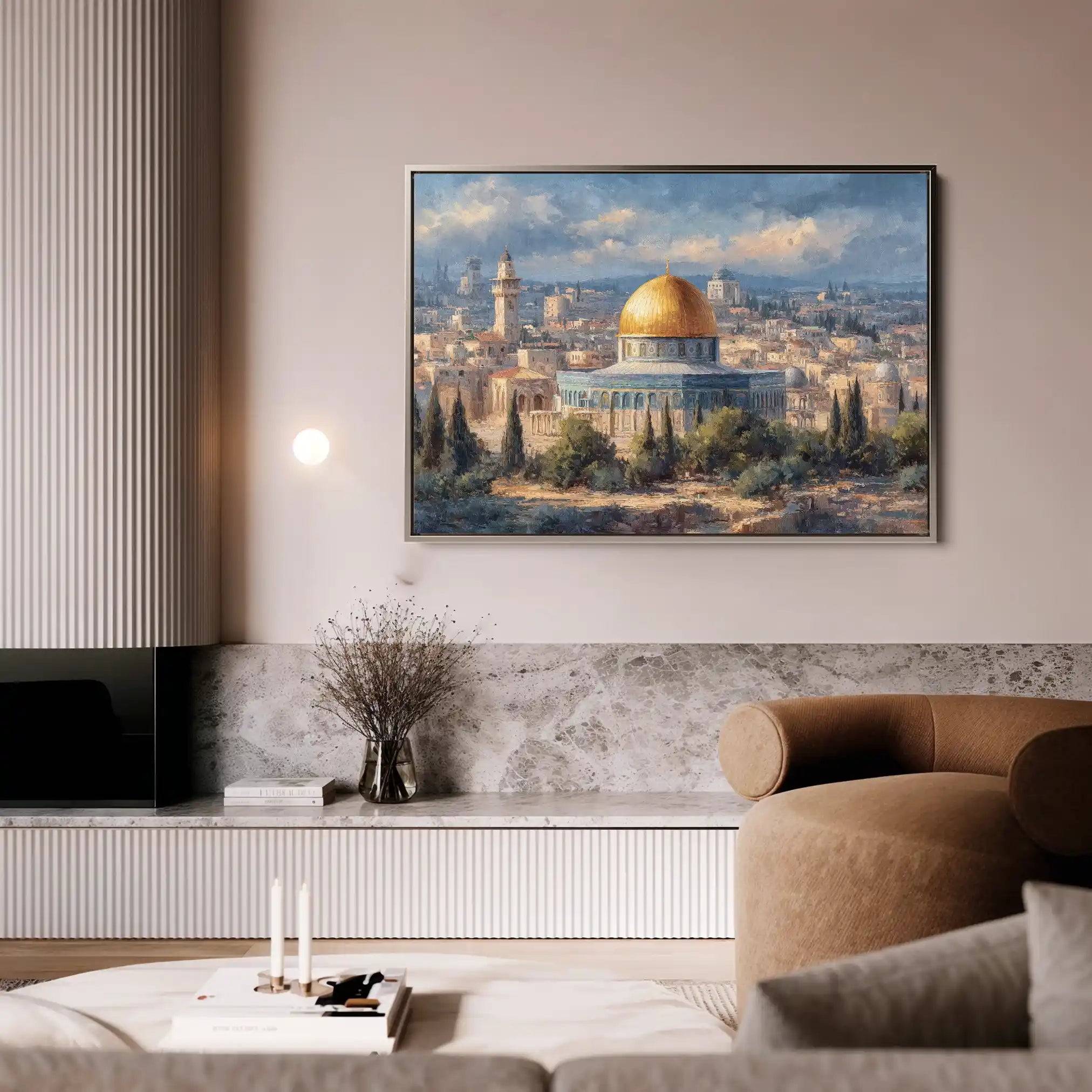 Palestine 138 Canvas Art 60 x 40 cm / Stretched on hidden frame