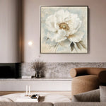 Floral Canvas Wall Art WAD1381-F 80 x 80 cm / Stretched on hidden frame