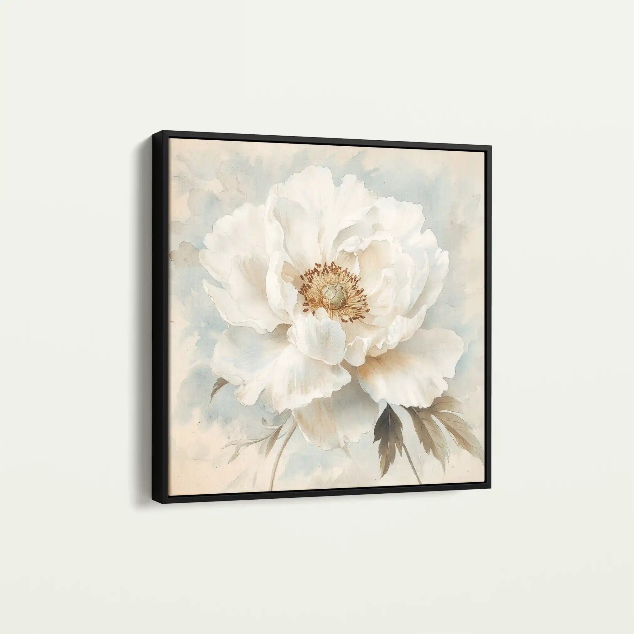 Floral Canvas Wall Art WAD1381-F 80 x 80 cm / Stretched on hidden frame