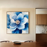 Floral Canvas Wall Art WAD1382-F 80 x 80 cm / Stretched on hidden frame