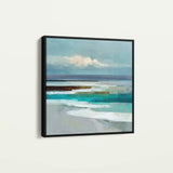 Abstract 1385 Canvas Art 60 x 60 cm / Stretched on hidden frame