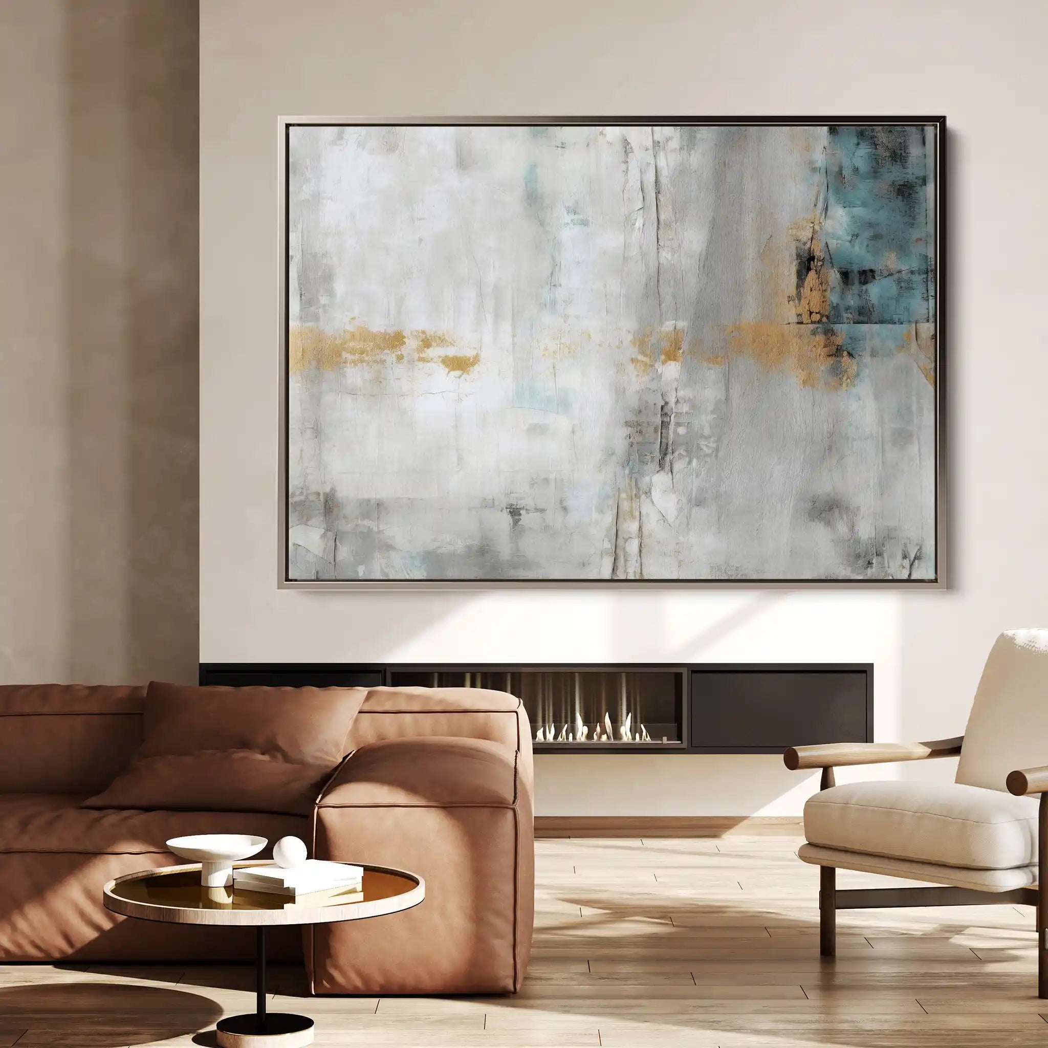 Abstract 139 Canvas Art 60 x 40 cm / Stretched on hidden frame