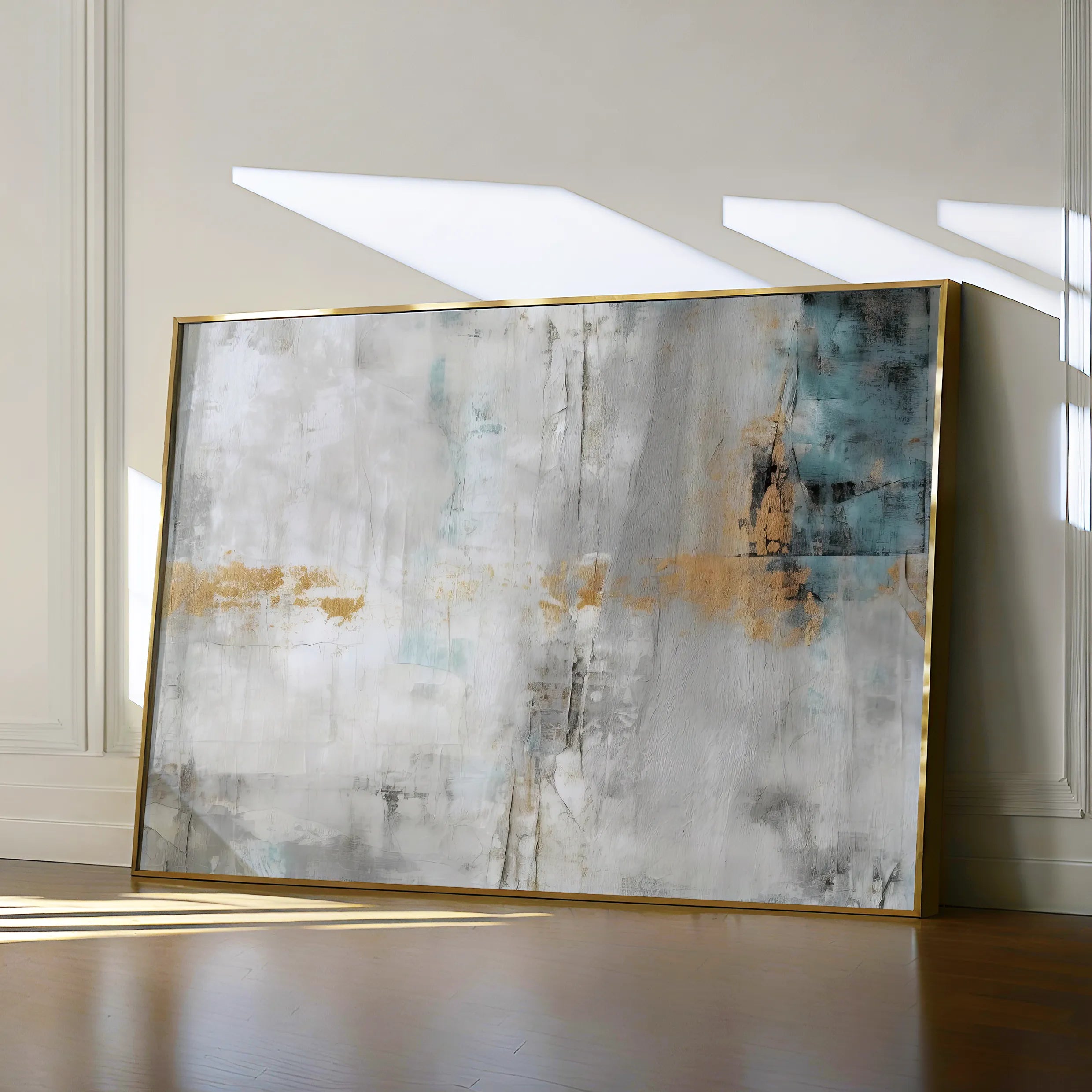 Abstract Canvas Wall Art WAD139-A 90 x 60 cm / Stretched on hidden frame