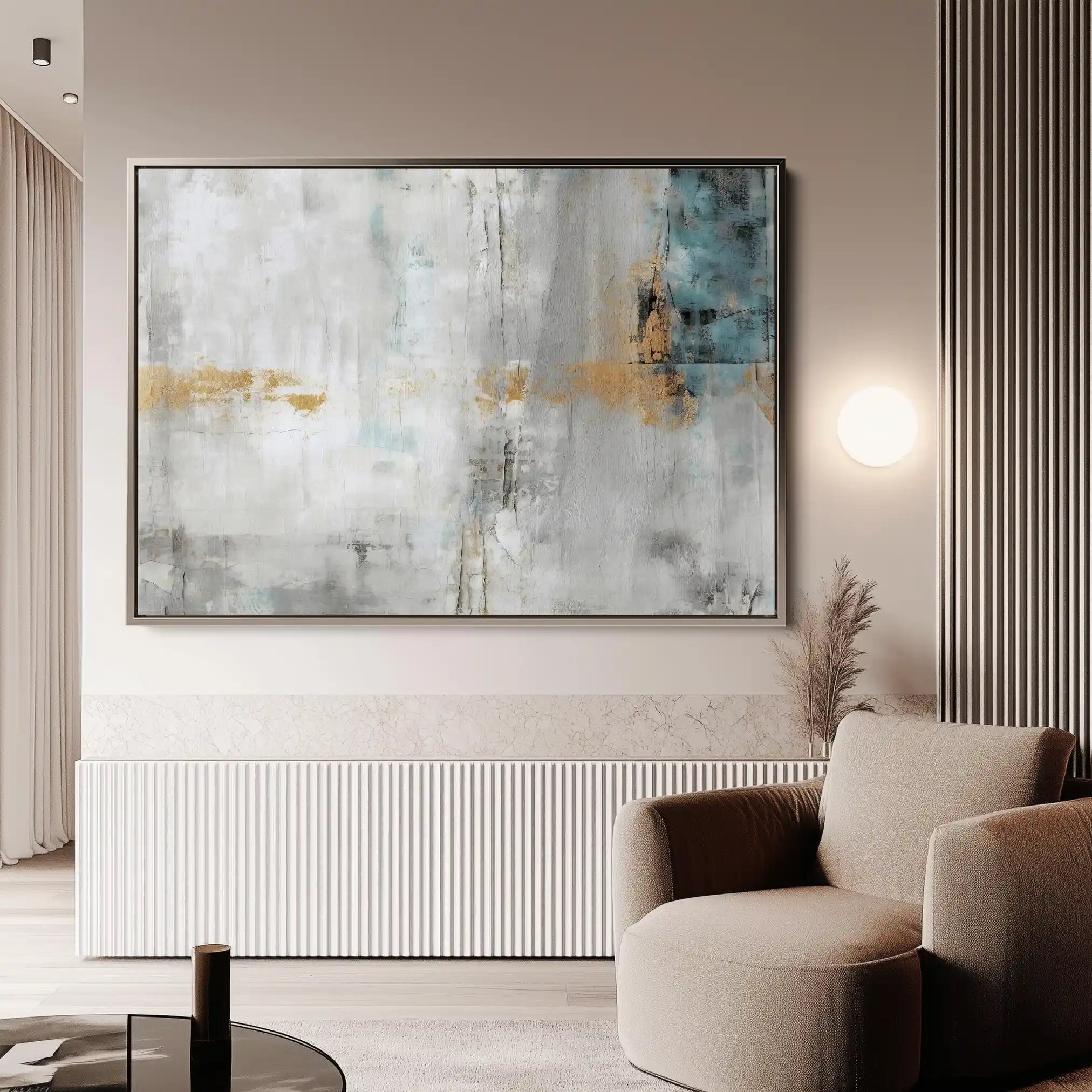 Abstract 139 Canvas Art 60 x 40 cm / Stretched on hidden frame