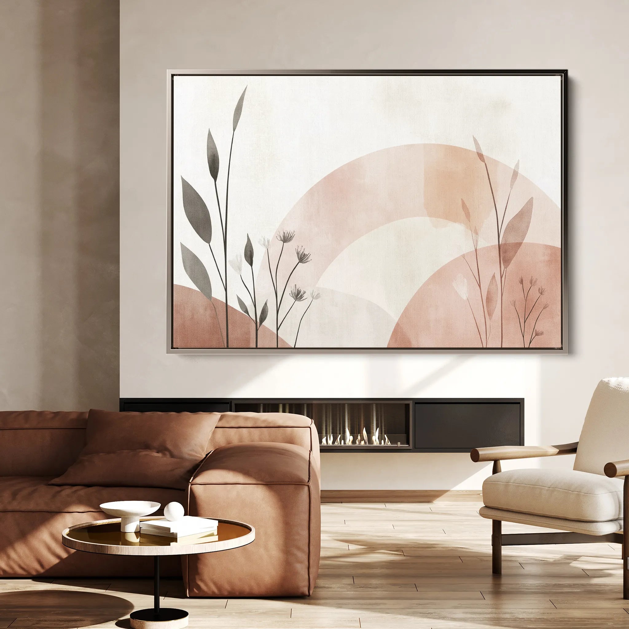 Boho Canvas Wall Art WAD139-BH 90 x 60 cm / Stretched on hidden frame