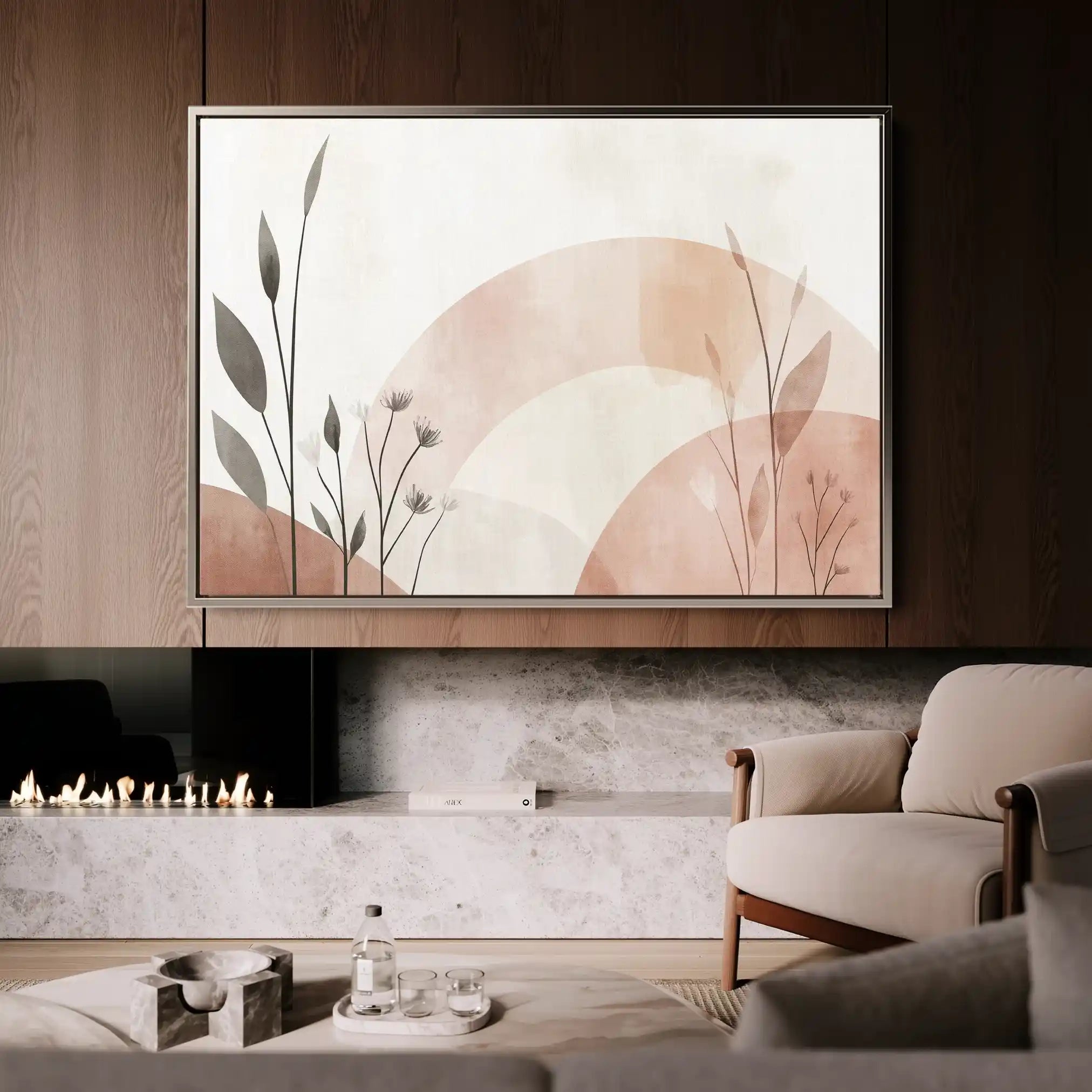 Boho 139 Canvas Art 90 x 60 cm / Stretched on hidden frame