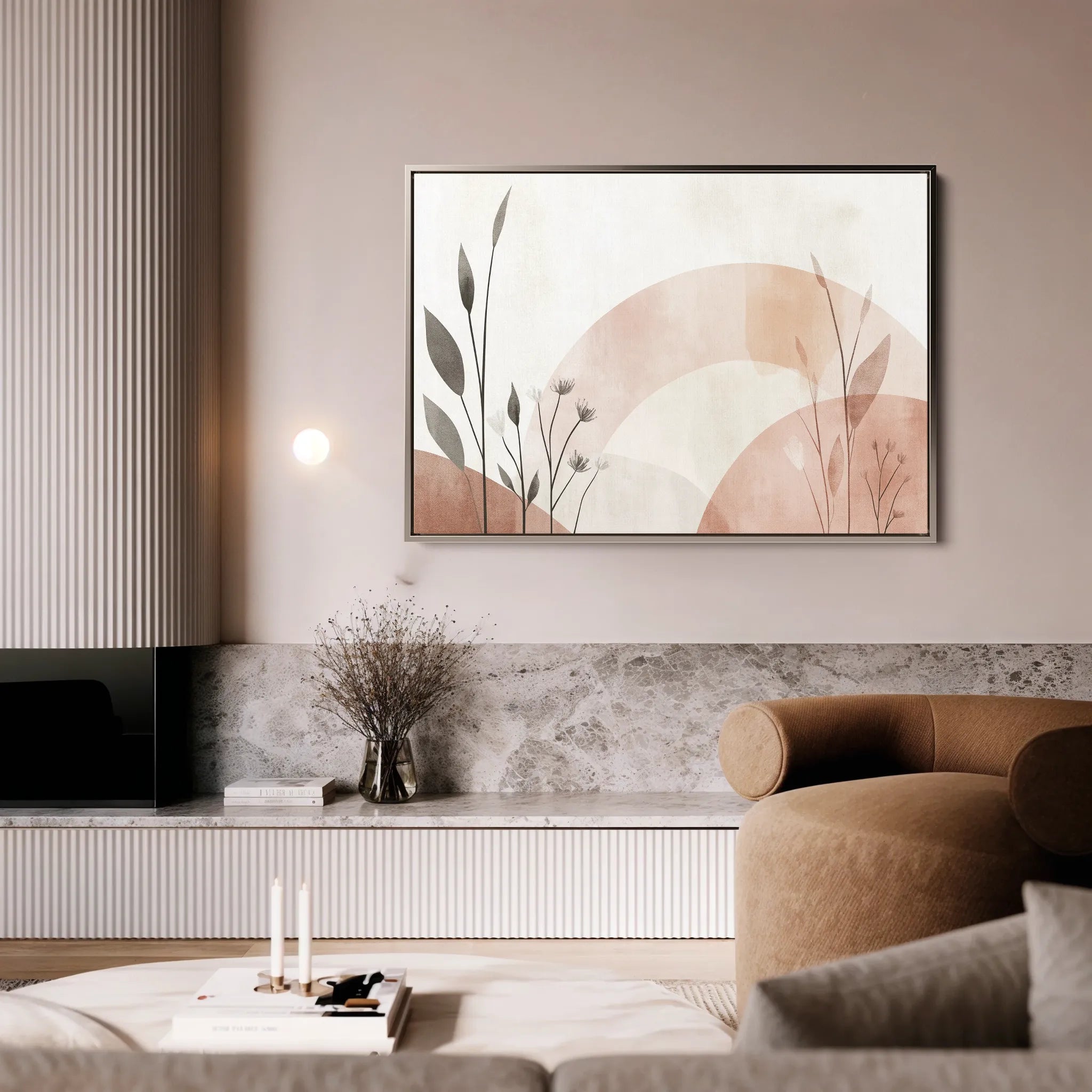 Boho Canvas Wall Art WAD139-BH 90 x 60 cm / Stretched on hidden frame