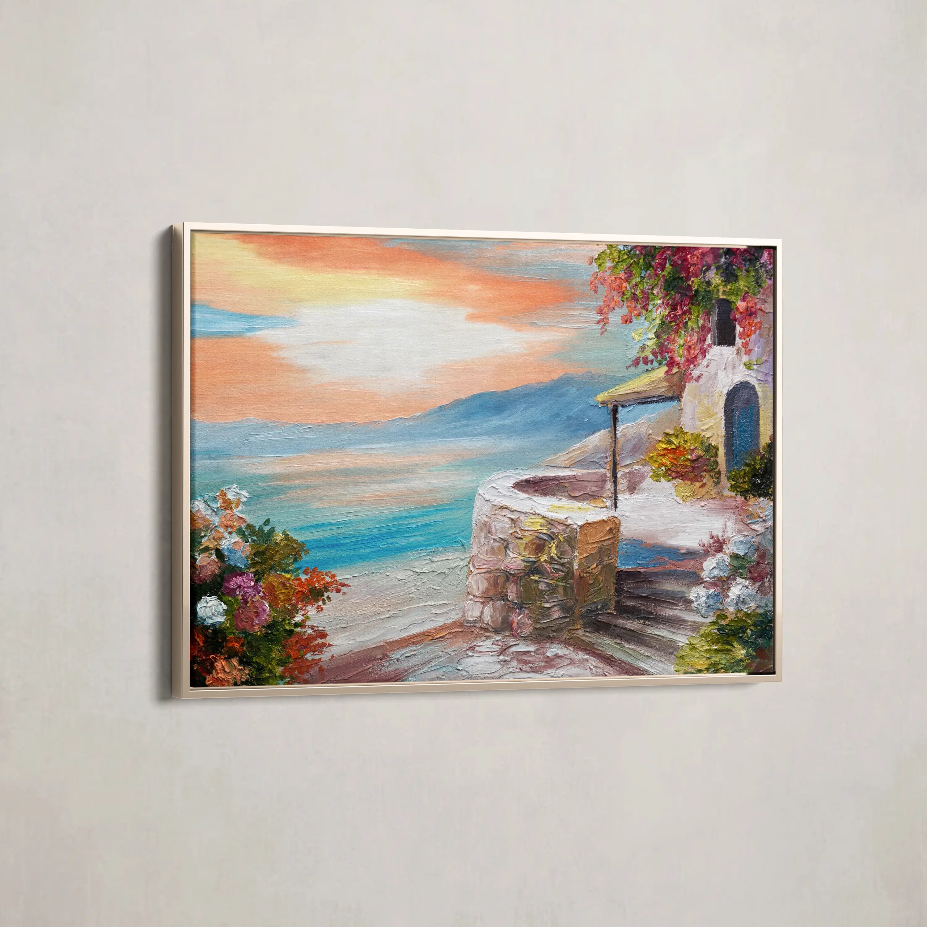 Landscape Canvas Wall Art WAD139-L 90 x 60 cm / Stretched on hidden frame