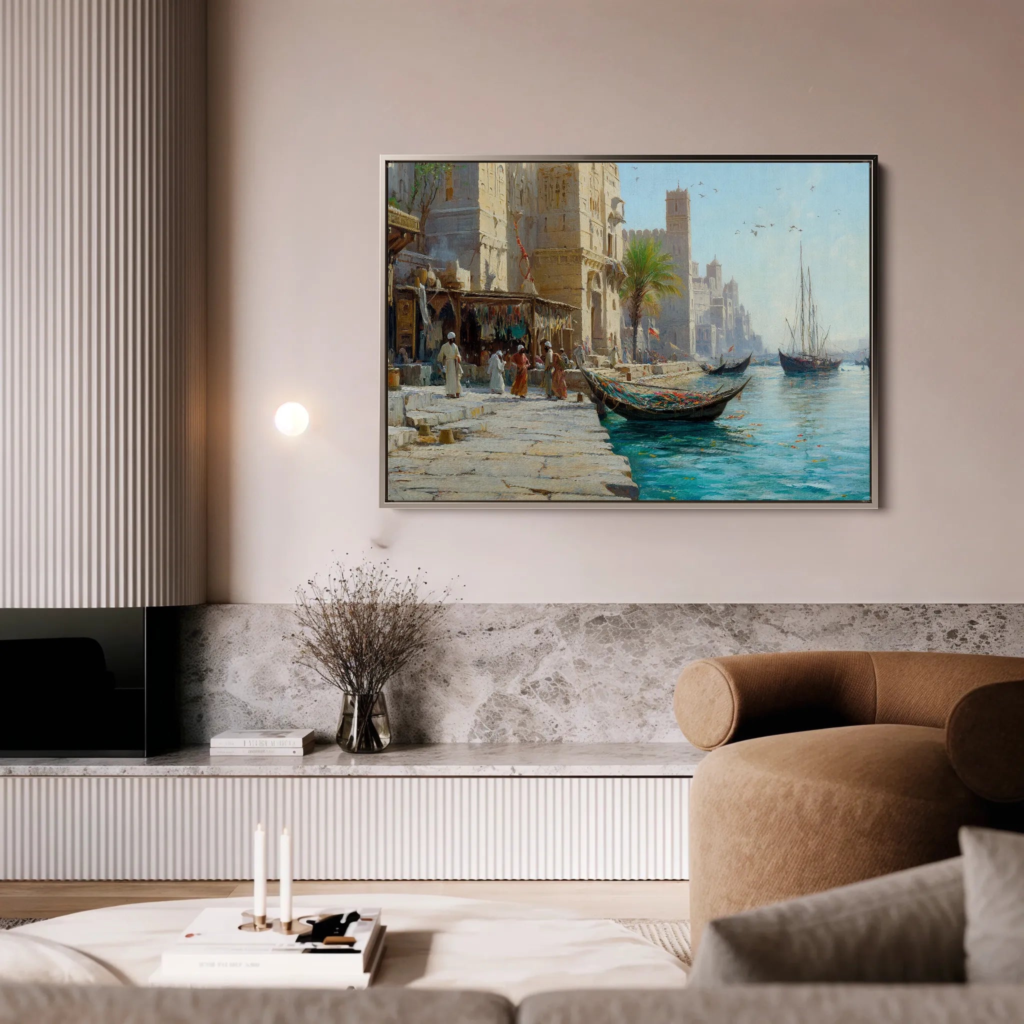 Orientalist Canvas Wall Art WAD139-OR 90 x 60 cm / Stretched on hidden frame