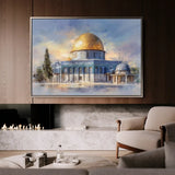 Palestine 139 Canvas Art 60 x 40 cm / Stretched on hidden frame