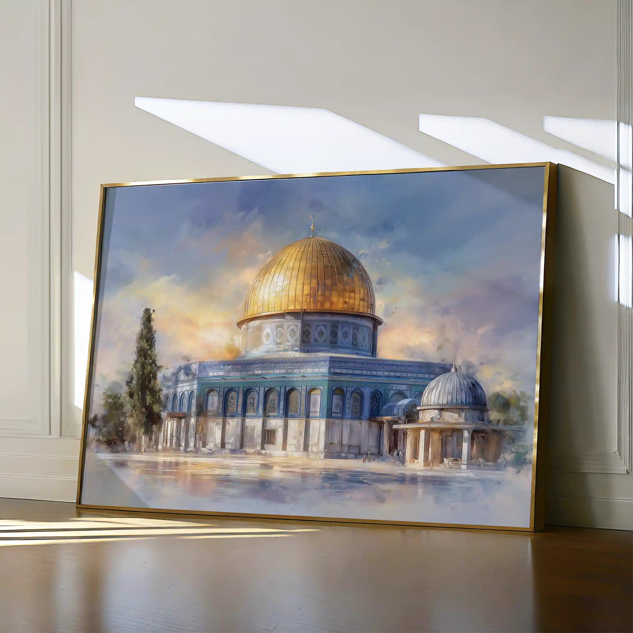 Palestine 139 Canvas Art 60 x 40 cm / Stretched on hidden frame
