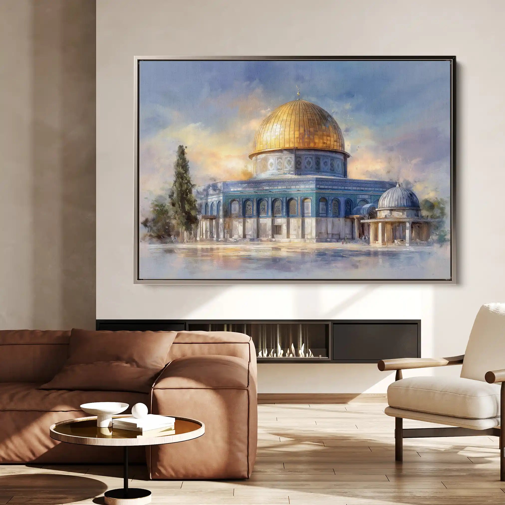 Palestine 139 Canvas Art 60 x 40 cm / Stretched on hidden frame