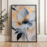 Floral Canvas Wall Art WAD1397-F 90 x 60 cm / Stretched on hidden frame