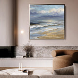 Abstract 1399 Canvas Art 60 x 60 cm / Stretched on hidden frame