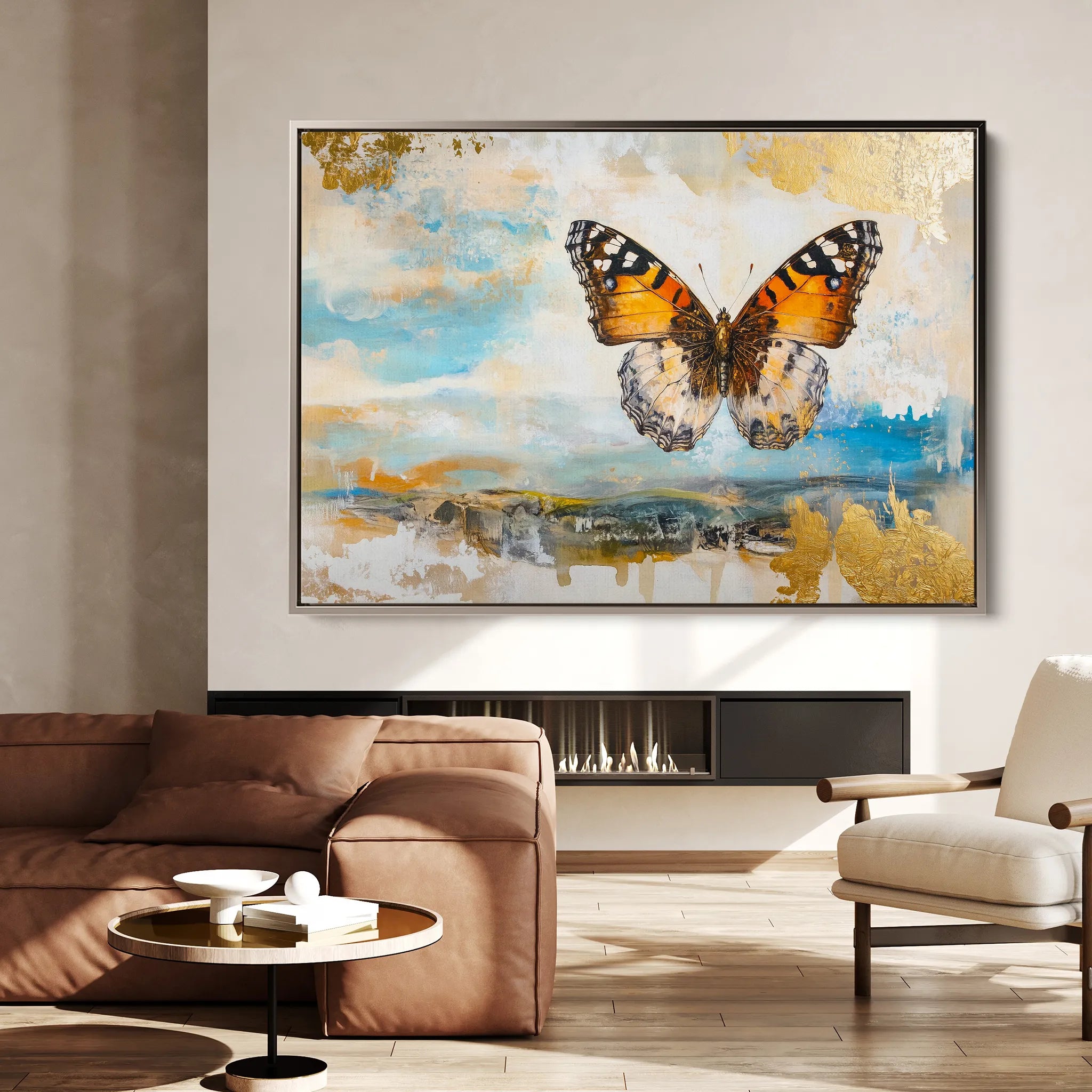 Animals Canvas Wall Art WAD140-AN 90 x 60 cm / Stretched on hidden frame