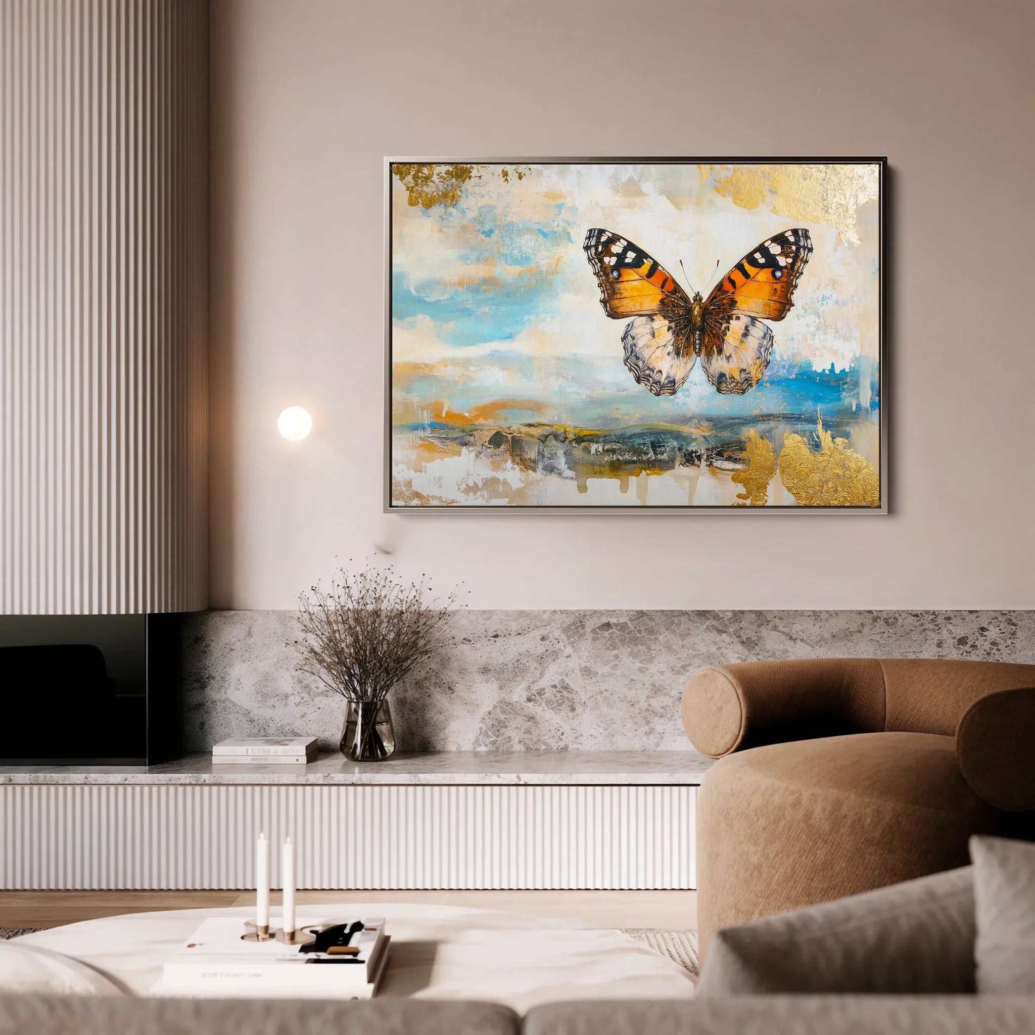 Animals Canvas Wall Art WAD140-AN 90 x 60 cm / Stretched on hidden frame