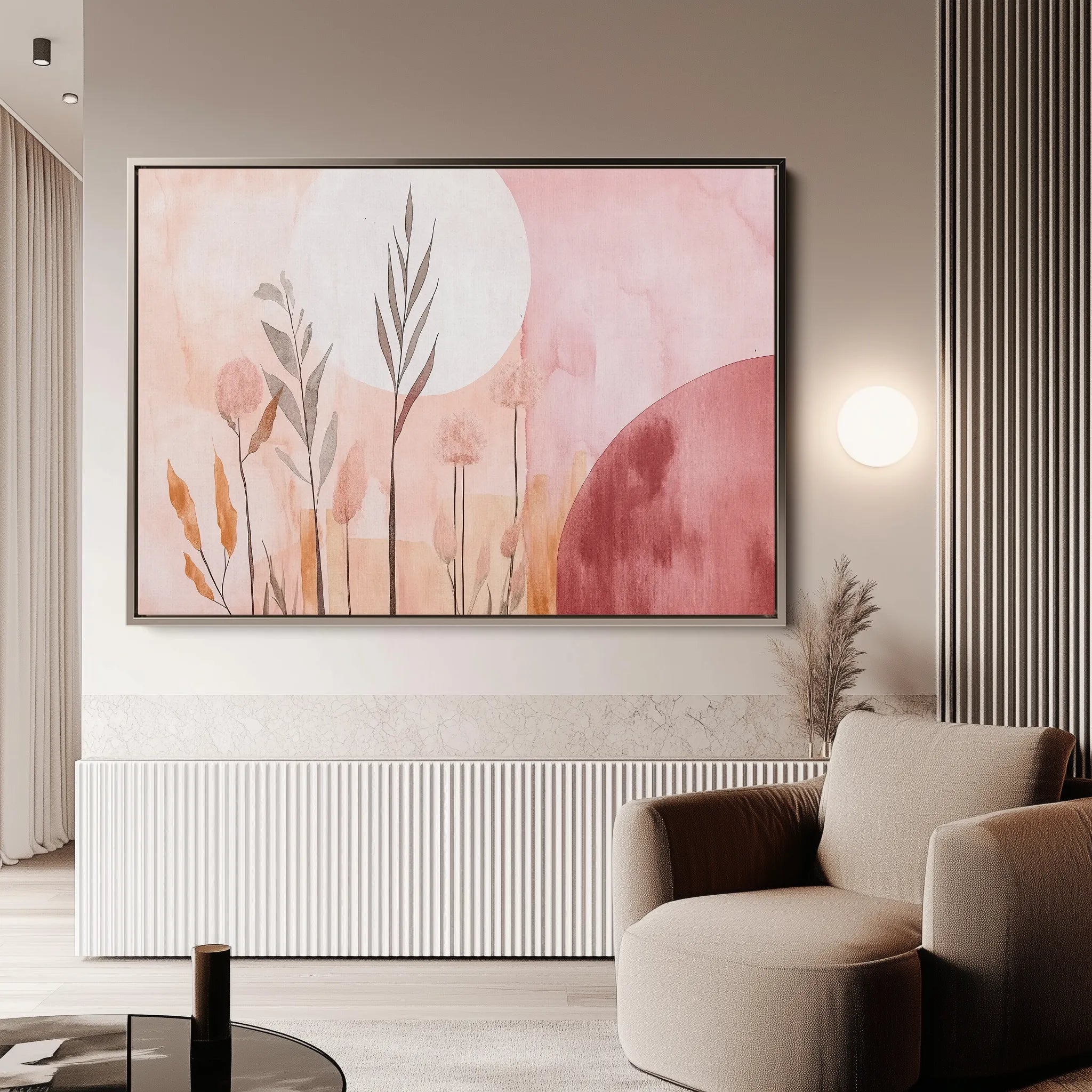 Boho Canvas Wall Art WAD140-BH 90 x 60 cm / Stretched on hidden frame
