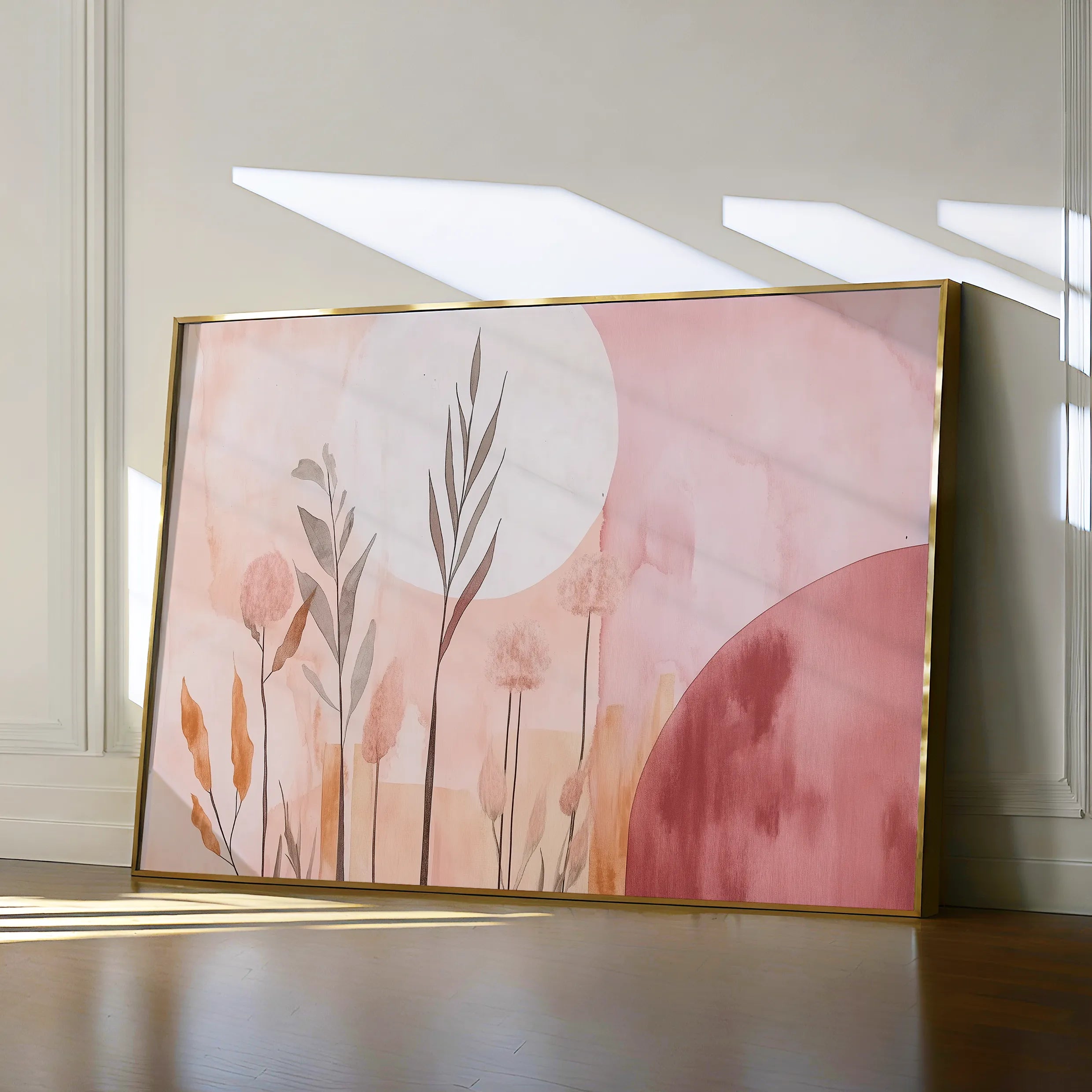 Boho Canvas Wall Art WAD140-BH 90 x 60 cm / Stretched on hidden frame