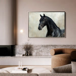 Horses 140 Canvas Art 90 x 60 cm / Stretched on hidden frame