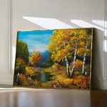 Landscape 140 Canvas Art 90 x 60 cm / Stretched on hidden frame